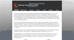 Desktop Screenshot of hosang-consulting.com